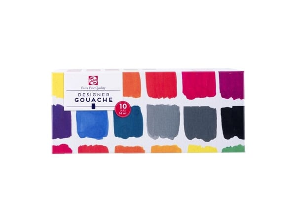 Talens Gouache Extra Fine set | 10 x bottles Talens Gouache Extra Fine set | 10 x bottles