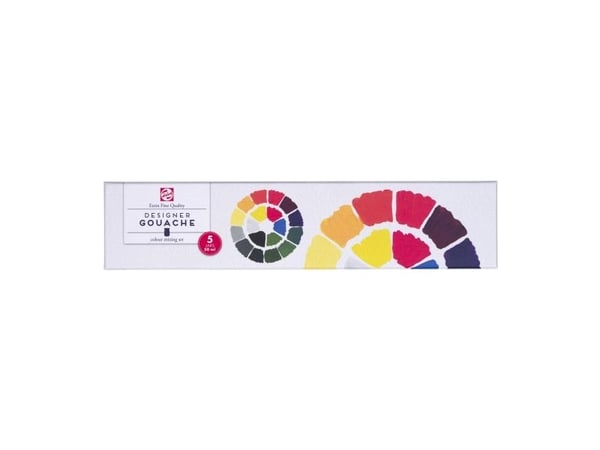 Talens Gouache Extra Fine sett | 5 x flasker Talens Gouache Extra Fine sett | 5 x flasker