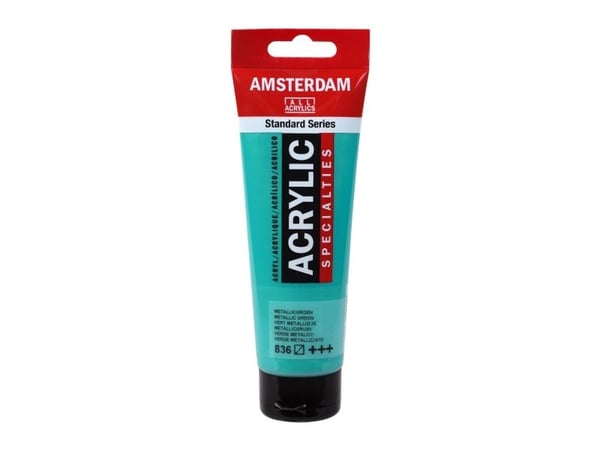 Amsterdam Standard Series akrylrör Metallic Green 836