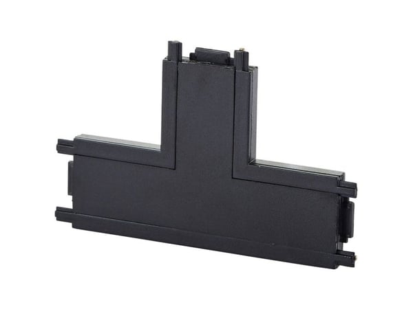 Brilliant Lavvolt skinnesystem-komponenter forbinder Sand, Sort 30037/76 Click&Shine forbinder T