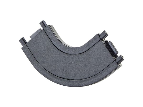 Brilliant lågvolt skensystem-komponenter: koppling Sand/svart 30035/76 Click&Shine (kurva)
