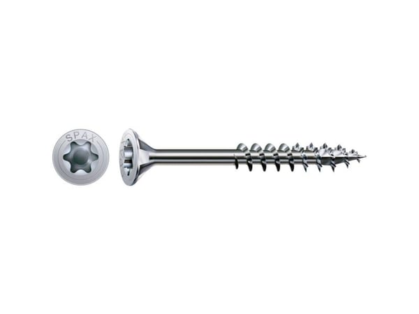 SPAX universalskruer T20 forsænket WIROX 0191010450355 4,5 x 35 mm, 500 stk (0191010450355)