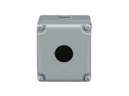 Schneider Electric 9001KY1 Tomt hus i aluminiumssprøytestøping 1 monteringspunkt D30mm, Grå