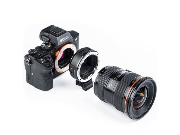 VILTROX EF-E5, Canon EF,Canon EF-S, Sony E, Sort