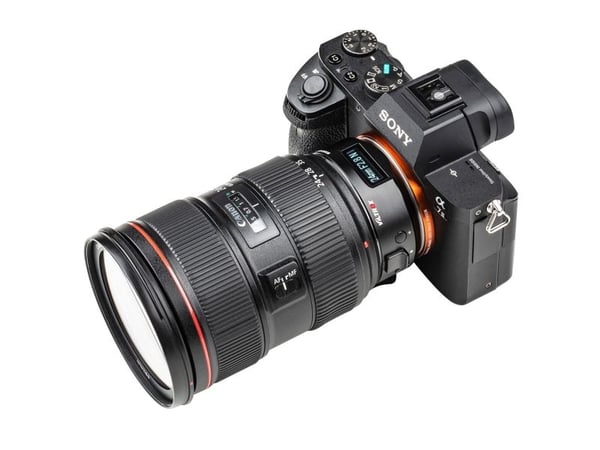 VILTROX EF-E5, Canon EF,Canon EF-S, Sony E, Sort