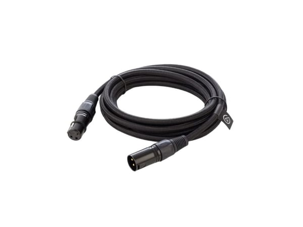 Elgato - Mikrofonkabel - XLR3 hann til XLR3 hunn - 3 m - skjermet - svart - for Elgato Wave XLR