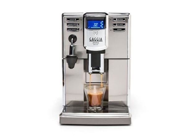 Gaggia Anima Deluxe, Espressomaskin, 1,8 l, Kaffe bønner, Malt kaffe, Innebygd kaffekvern, 1850 W, Rustfritt stål