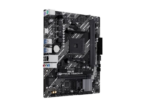 ASUS PRIME A520M-R - Hovedkort - micro ATX - Socket AM4 - AMD A520 Chipset - USB 3.2 Gen 1 - Gigabit LAN - innbygd grafikk (CPU kreves) - HD-lyd (8...