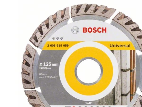 Bosch Standard for Universal - Diamantskjæreplate - for betong, murverk - 125 mm
