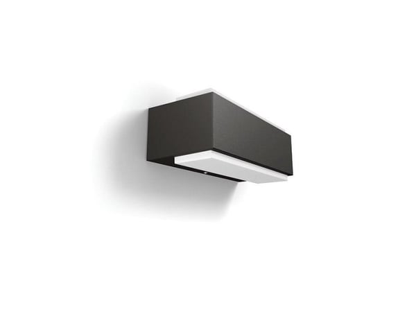 Philips myGarden Stratosphere-vegglampe, 9 W, Vegglys, Antrasitt, Metall, IP44, Terrasse, Hage, I