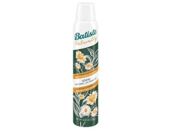 Batiste Light Scent Green Tea & Chamomile, 200 ml, Tørrsjampo, Naturlig, Kvinner, Alle hårtyper, Alle farger