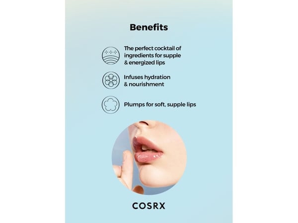 COSRX Refresh AHA BHA Vitamin C læbeplumper 20 g