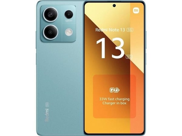 Xiaomi Redmi Note 13 5G - 5G smarttelefon - dobbelt-SIM - RAM 8 GB / Internminne 256 GB - microSD slot - OLED-display - 6.67" - 2400 x 1080 piksler...
