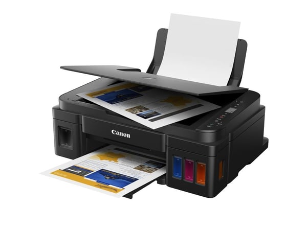 Canon PIXMA G2410 - Monitoimitulostin - väri - mustesuihkutulostin - uudelleentäytettävä - 216 x 297 mm (originaali) - A4/Legal (tulostusmateriaali...