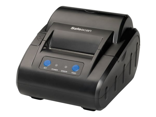 Safescan TP-230 - Etikettskriver - termolinje - 203 dpi - inntil 60 mm/sek - USB, seriell - svart