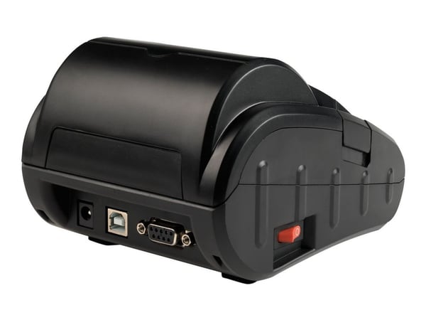 Safescan TP-230 - Etikettskriver - termolinje - 203 dpi - inntil 60 mm/sek - USB, seriell - svart