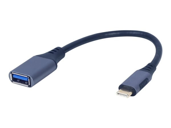 Gembird A-USB3C-OTGAF-01, 0,15 m, USB C, USB A, USB 3.2 Gen 1 (3.1 Gen 1), 5000 Mbit/s, Harmaa