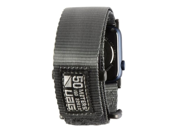 Apple Watch 45/44/42mm Active Strap LE, mörkgrå