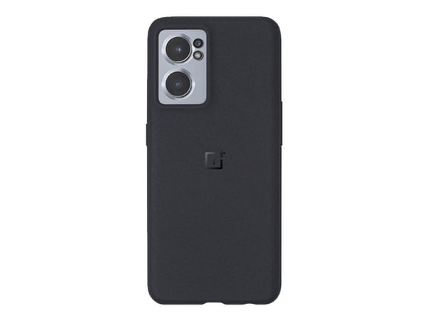 OnePlus - Baksidedeksel for mobiltelefon - polykarbonat, termoplast-polyuretan (TPU) - sandsteinssvart - for OnePlus Nord CE 2 5G