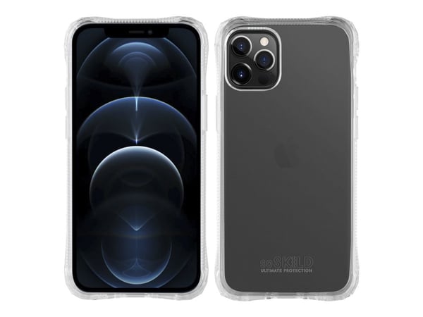 SoSkild Absorb 2.0, Suojus, Apple, iPhone 13 Pro Max, 17 cm (6.7"), Läpinäkyvä