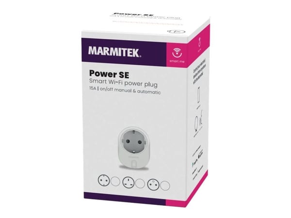 Marmitek Smart Me Power SE - Smartplugg - trådløs - Wi-Fi - 2.4 Ghz