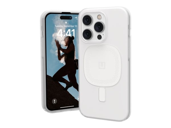 [U] by UAG Lucent 2.0 Magsafe, Suojus, Apple, iPhone 14 Pro, 15,5 cm (6.1"), Valkoinen