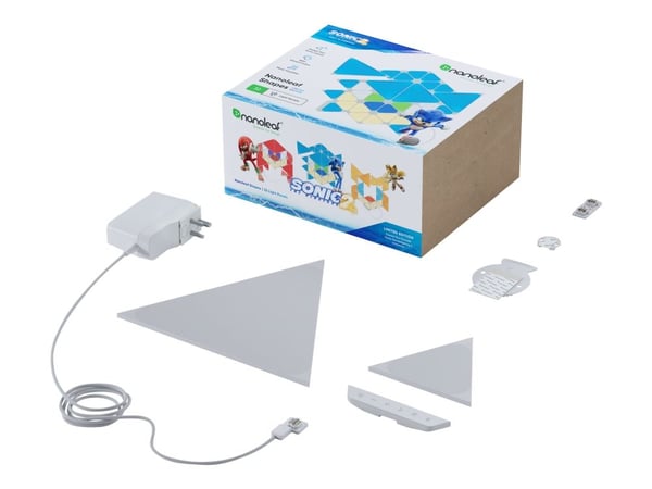 Nanoleaf Sonic Limited Edition Starter Kit, 42 W, LED, 1,5 W, 25000 h, 80 lm, 6500 K