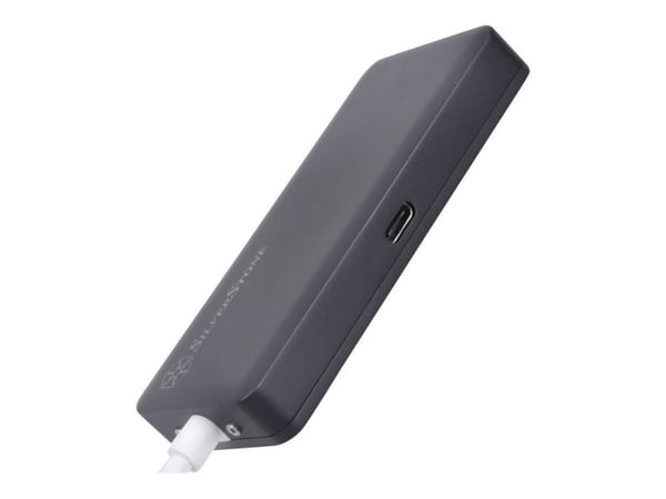 SilverStone EP14 - Hub - 3 x USB 3.1 Gen 1 + 1 x HDMI + 1 x USB 3.1 Gen 1 (power delivery) - stasjonær