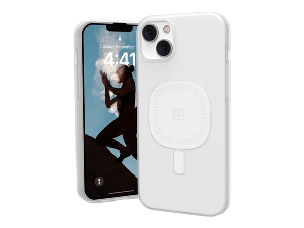 [U] Beskyttelsesveske til iPhone 14 Plus [6,7 tommer] - Lucent 2.0 Marshmallow - bakdeksel til mobiltelefon - MagSafe-kompatibilitet - polykarbonat...