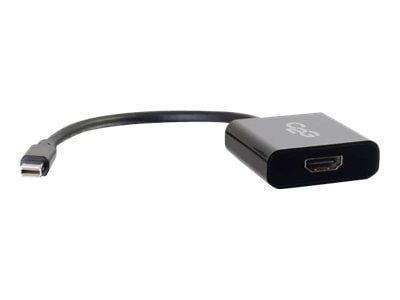C2G Mini DisplayPort to HDMI Active Adapter Converter 4K UHD - Black - Video adapter - Mini DisplayPort hann til HDMI hunn - trippel beskyttelse - ...
