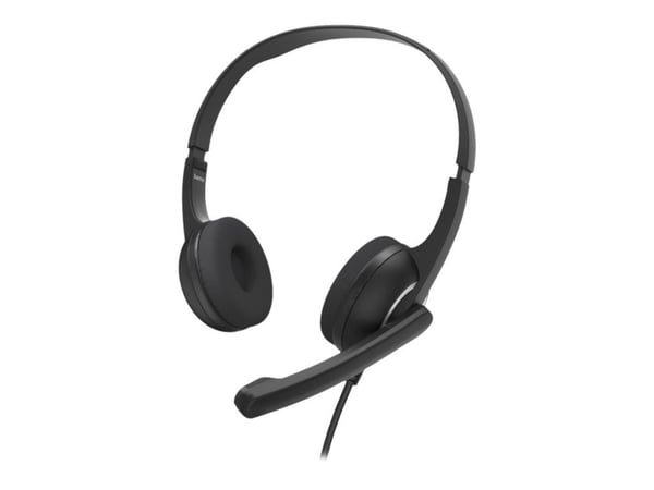 Hama "HS-P150 V2" - Hodesett - on-ear - kablet - 3,5 mm jakk - svart