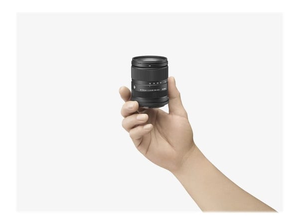 Sigma Contemporary - Zoomlins - 18 mm - 50 mm - f/2.8 DC DN - Sony E-mount - för Sony Cinema Line; a VLOGCAM; a1; a1 II; a6700; a7 IV; a7 V; a7C II...