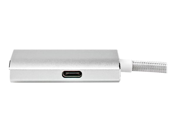 Nedis - Video/lydkabel - USB-C hann til HDMI, USB-C hunn - 2 m - sølv - formstøpt, 4K-støtte