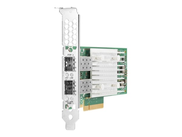 Broadcom BCM57412 - Nettverksadapter - PCIe 3.0 x8 - 1Gb Ethernet / 10Gb Ethernet SFP+ x 2 - for ProLiant DL20 Gen10, DL325 Gen10, DL360 Gen10, DL3...