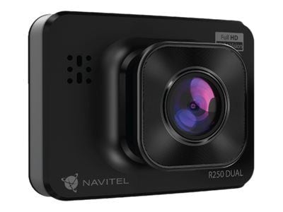 NAVITEL R250 Dual - Instrumentbordkamera - 1080 p / 30 fps - 2.0 MP - G-Sensor - svart