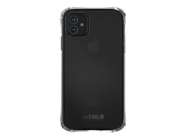 SoSkild Absorb 2.0 Impact - Baksidedeksel for mobiltelefon - termoplast-polyuretan (TPU) - gjennomsiktig - for Apple iPhone XS Max