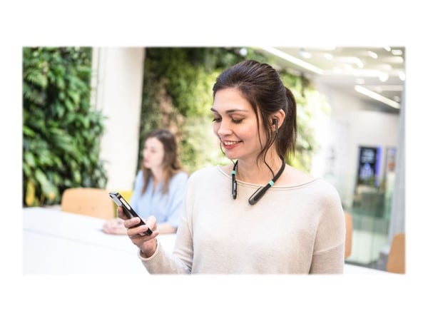 BakkerElkhuizen Tilde Air Premium nappikuulokemikrofoni ANC Bluetooth, musta
