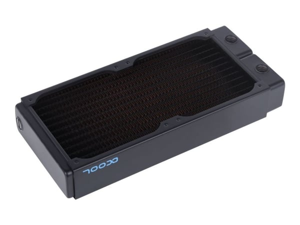 Alphacool NexXxoS XT45 Full Copper 240mm - Radiator for væskekjølesystem - Radiatorstørrelse: 240 mm - svart