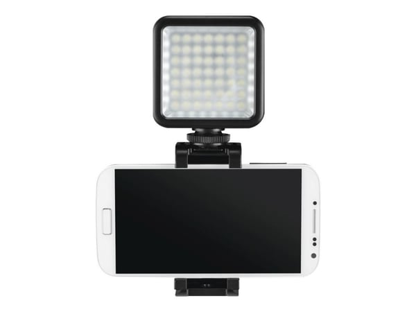 Hama "49 BD" - Lys på kamera - 1 hoder x 49 lampe - LED - DC