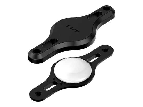 LAUT Bike Tag Bottle Mount - Pyöräpidike AirTagille, joka asennetaan pullonpidikkeen alle (musta)