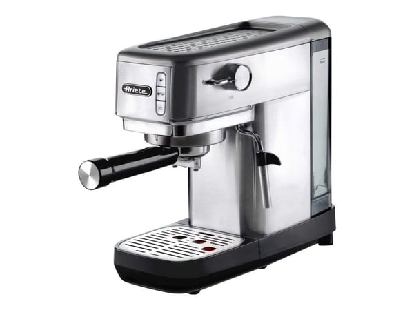Ariete 1380 - Kaffemaskin med melkeskummer - 15 bar - sølv
