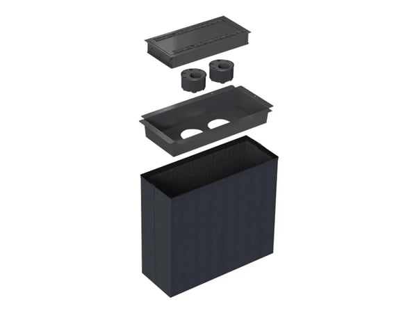 Kondator Powerdot Paket LITET komplett med 2 × 935-PD10 Powerdots, Svart