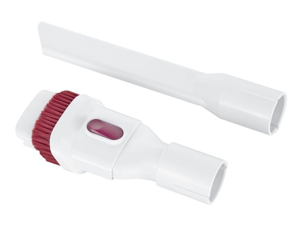 SEVERIN HV 7166 - Støvsuger - pinne/håndholdt (2-i-1) - uten pose - 400 W - uten kabel - hvit/rød