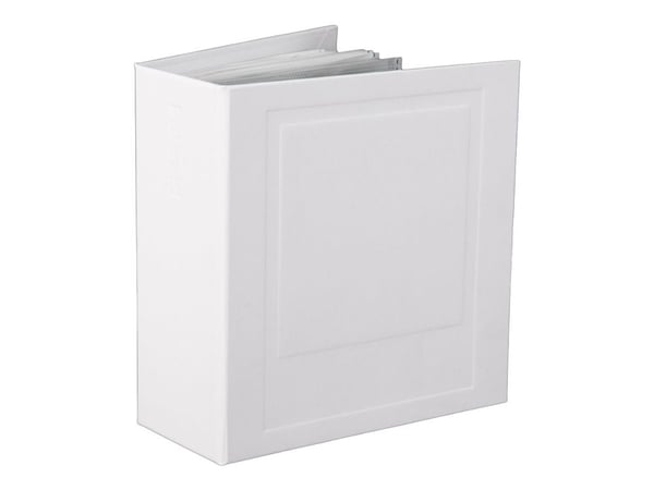 Polaroid Photo Album Small White, Valkoinen, 40 arkkia, Täydellinen sidonta, Pahvi, Polyuretaani, 8,9 x 10,8 mm, Valkoinen