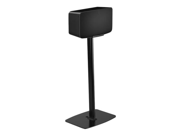 Flexson FLXS5FS1021 - Stativ - for høyttaler(e) - aluminium, stål - svart - plassering på gulv - for Sonos Five, PLAY:5