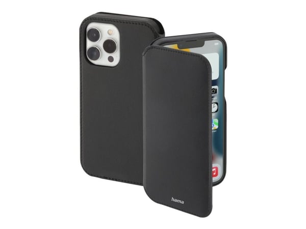 Hama 00196979, Folio-kotelo, Apple, iPhone 13 Pro, 15,5 cm (6.1"), Musta