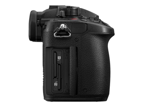 Panasonic Lumix G DC-GH5M2 - Digitalkamera - speilløst - 20.3 MP - Four Thirds - 6K / 60 fps - 5optisk x-zoom - Leica 12 - 60 mm-linse - Wi-Fi, Blu...