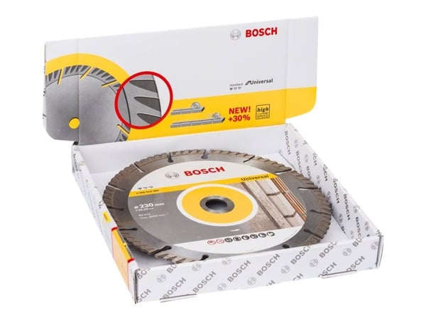 Bosch Standard for Universal - Diamantskjæreplate - for betong, murverk - 10 deler - 230 mm