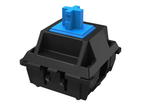 Hama uRage Exodus 410 One-Handed - Tastatur - bakgrunnsbelyst - USB - tastsvitsj: Outemu Blue - svart