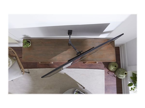 Sanus FMF319 - Monteringssett (veggmontering) - full bevegelse - for LCD-skjerm - metall - svart - skjermstørrelse: 32"-55"